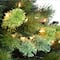 7.5ft. Pre-Lit Slim Portland Pine Cashmere Tips Artificial Christmas Tree, Clear Lights